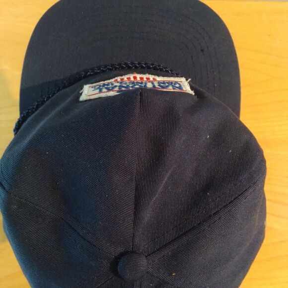 Vintage National Van Lines Patch Rope Strap Back Trucker Hat - Picture 5 of 8